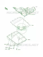 Oil Pan per Kawasaki Ninja ZX-10R 2009