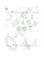 Rear Brake per Kawasaki Ninja ZX-10R 2009