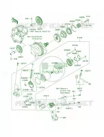 Starter Motor per Kawasaki Ninja ZX-10R 2009