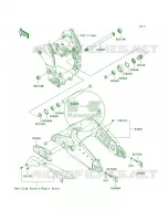 Swingarm per Kawasaki Ninja ZX-10R 2009