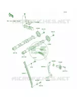 CamshaftsTensioner per Kawasaki Ninja ZX-6R 2008