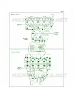 Crankcase Bolt Pattern per Kawasaki Ninja ZX-6R 2008