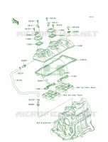 Cylinder Head Cover per Kawasaki Ninja ZX-6R 2008
