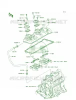 Cylinder Head Cover per Kawasaki Ninja ZX-6R 2008