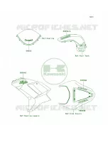 DecalsEbonyP7F per Kawasaki Ninja ZX-6R 2008