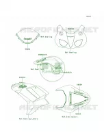 DecalsGreenP7F per Kawasaki Ninja ZX-6R 2008