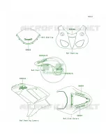 DecalsGreenP7F per Kawasaki Ninja ZX-6R 2008