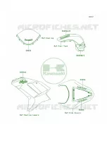 DecalsYellowP8F per Kawasaki Ninja ZX-6R 2008