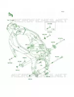 Engine Mount per Kawasaki Ninja ZX-6R 2008