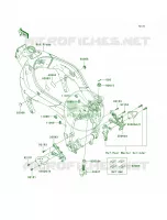 Frame FittingsFront per Kawasaki Ninja ZX-6R 2008