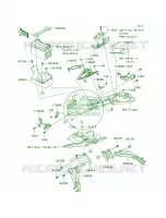 Frame FittingsRear per Kawasaki Ninja ZX-6R 2008