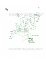 Front Fenders per Kawasaki Ninja ZX-6R 2008