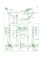 Front Fork per Kawasaki Ninja ZX-6R 2008