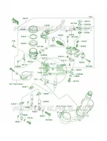 Front Master Cylinder per Kawasaki Ninja ZX-6R 2008