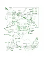 Front Master Cylinder per Kawasaki Ninja ZX-6R 2008