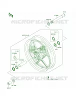 Front Wheel per Kawasaki Ninja ZX-6R 2008