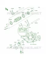 Gear Change DrumShift Forks per Kawasaki Ninja ZX-6R 2008