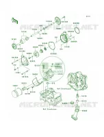 Oil PumpOil Filter per Kawasaki Ninja ZX-6R 2008
