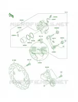 Rear Brake per Kawasaki Ninja ZX-6R 2008