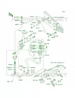 Rear Master Cylinder per Kawasaki Ninja ZX-6R 2008