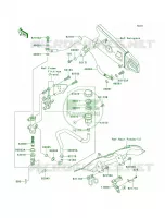 Rear Master Cylinder per Kawasaki Ninja ZX-6R 2008