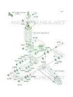Rear Suspension per Kawasaki Ninja ZX-6R 2008