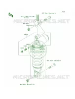 Shock Absorbers per Kawasaki Ninja ZX-6R 2008