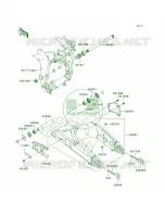 Swingarm per Kawasaki Ninja ZX-6R 2008