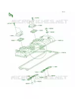 Cylinder Head Cover per Kawasaki Ninja ZX-10R 2007