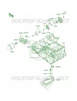 Oil PumpOil Filter per Kawasaki Ninja ZX-10R 2007