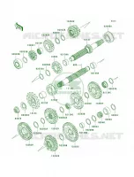 Transmission per Kawasaki Ninja ZX-10R 2007