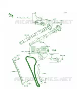 CamshaftsTensioner per Kawasaki Ninja ZX-14 2007