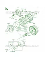 Clutch per Kawasaki Ninja ZX-14 2007
