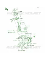 CrankshaftPistons per Kawasaki Ninja ZX-14 2007