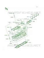 Cylinder Head per Kawasaki Ninja ZX-14 2007