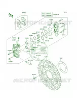 Front Brake per Kawasaki Ninja ZX-14 2007