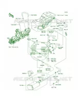 Fuel Evaporative SystemCA per Kawasaki Ninja ZX-14 2007