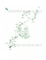 Gear Change Mechanism per Kawasaki Ninja ZX-14 2007