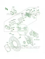 Rear Brake per Kawasaki Ninja ZX-14 2007