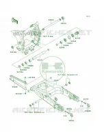 Swingarm per Kawasaki Ninja ZX-14 2007