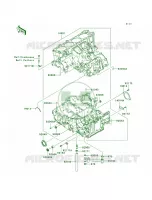 Crankcase per Kawasaki Ninja ZX-14 2007
