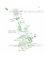 CrankshaftPistons per Kawasaki Ninja ZX-14 2007