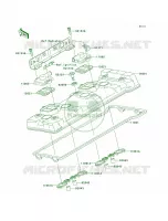 Cylinder Head Cover per Kawasaki Ninja ZX-14 2007