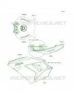 DecalsBlackA7F per Kawasaki Ninja ZX-14 2007