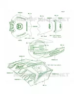 DecalsWhiteA7FA per Kawasaki Ninja ZX-14 2007