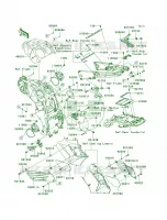 Frame Fittings per Kawasaki Ninja ZX-14 2007
