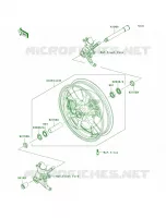 Front Wheel per Kawasaki Ninja ZX-14 2007