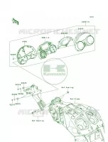 Meters per Kawasaki Ninja ZX-14 2007