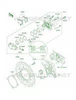 Rear Brake per Kawasaki Ninja ZX-14 2007