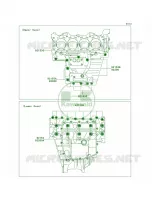 Crankcase Bolt Pattern per Kawasaki Ninja ZX-6R 2007
